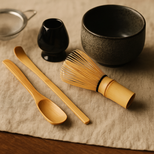 The Japandi Matcha Set – 6 Tools for a Peaceful Tea Ritual
