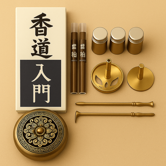 Zen Brass Incense Kit – A Ritual of Calm and Craft