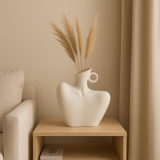 Sculptural Serenity Vase – A Calm Gift for Beautiful Spaces