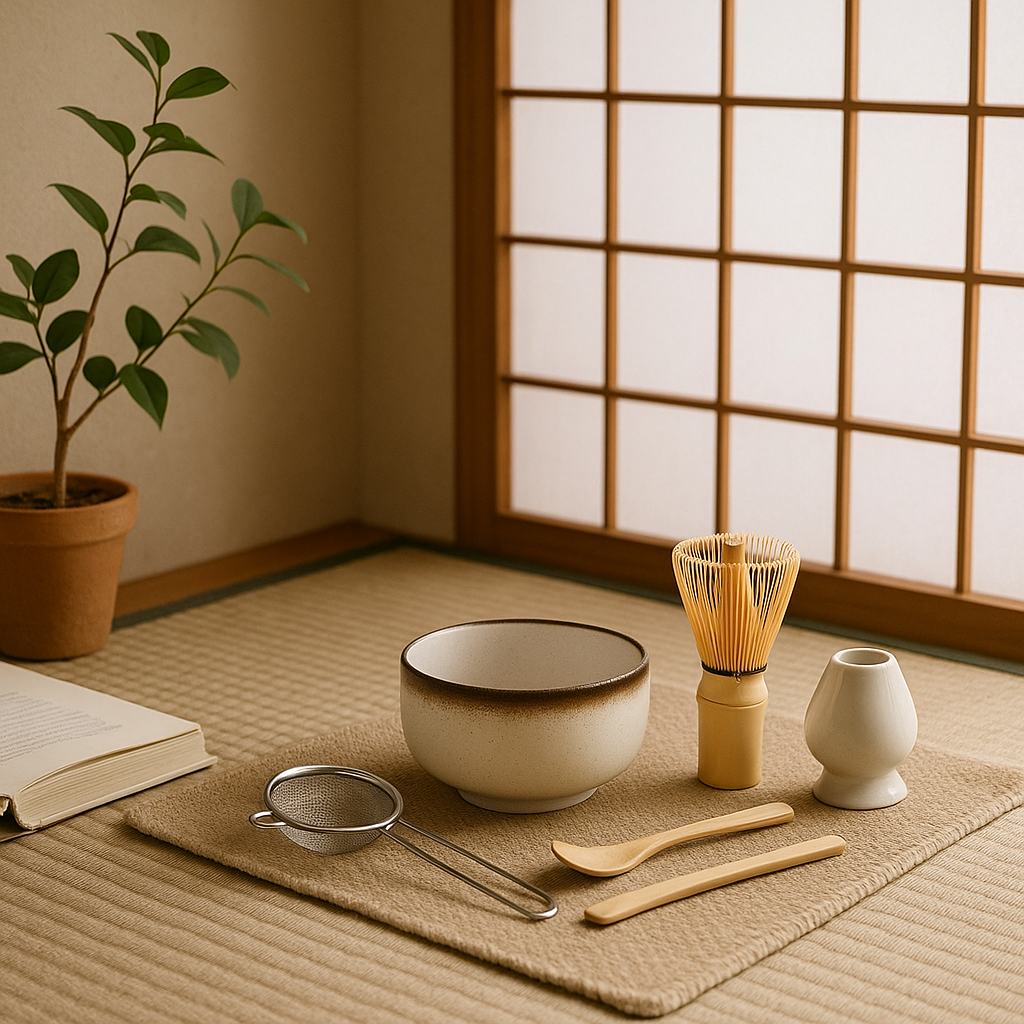 The Japandi Matcha Set – 6 Tools for a Peaceful Tea Ritual