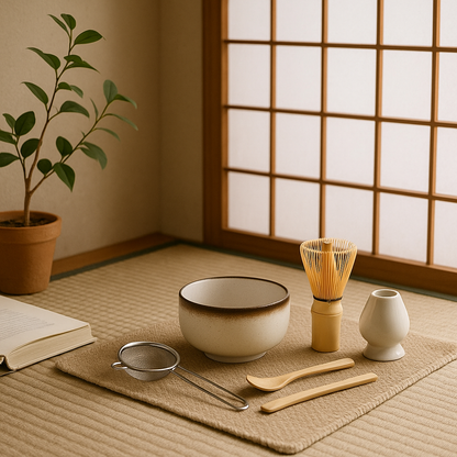 The Japandi Matcha Set – 6 Tools for a Peaceful Tea Ritual