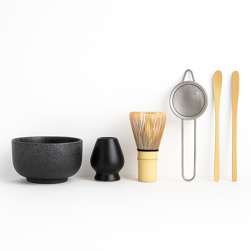 The Japandi Matcha Set – 6 Tools for a Peaceful Tea Ritual