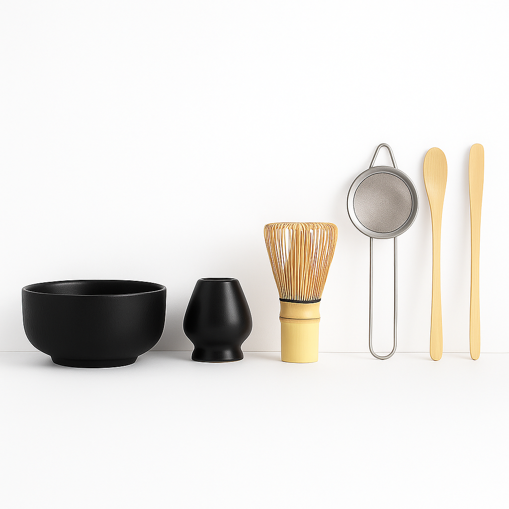 The Japandi Matcha Set – 6 Tools for a Peaceful Tea Ritual