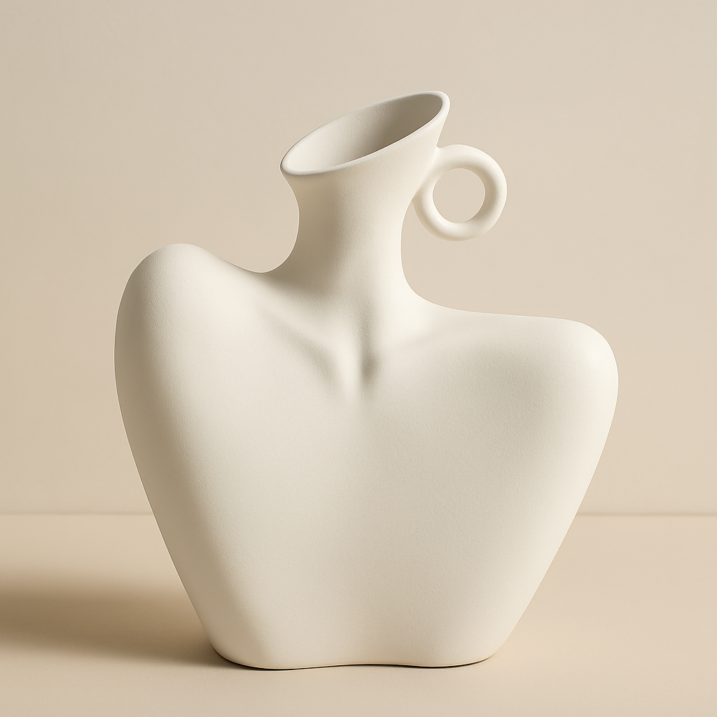 Sculptural Serenity Vase – A Calm Gift for Beautiful Spaces