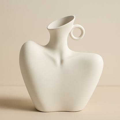 Sculptural Serenity Vase – A Calm Gift for Beautiful Spaces