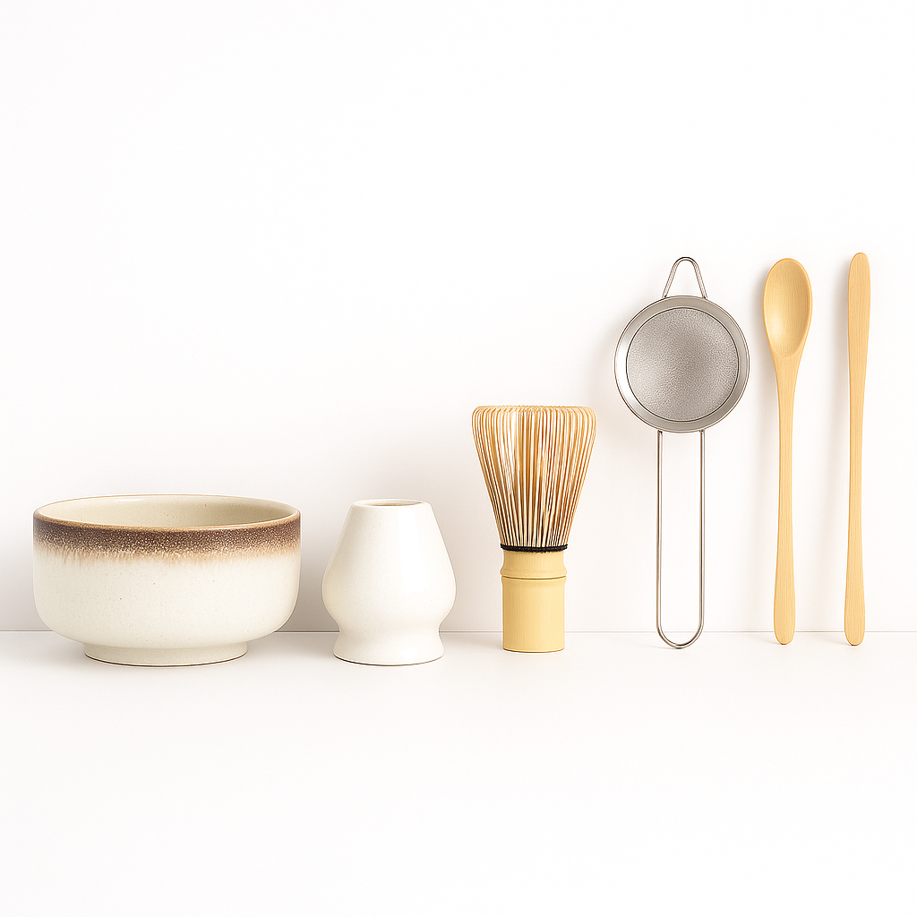 The Japandi Matcha Set – 6 Tools for a Peaceful Tea Ritual