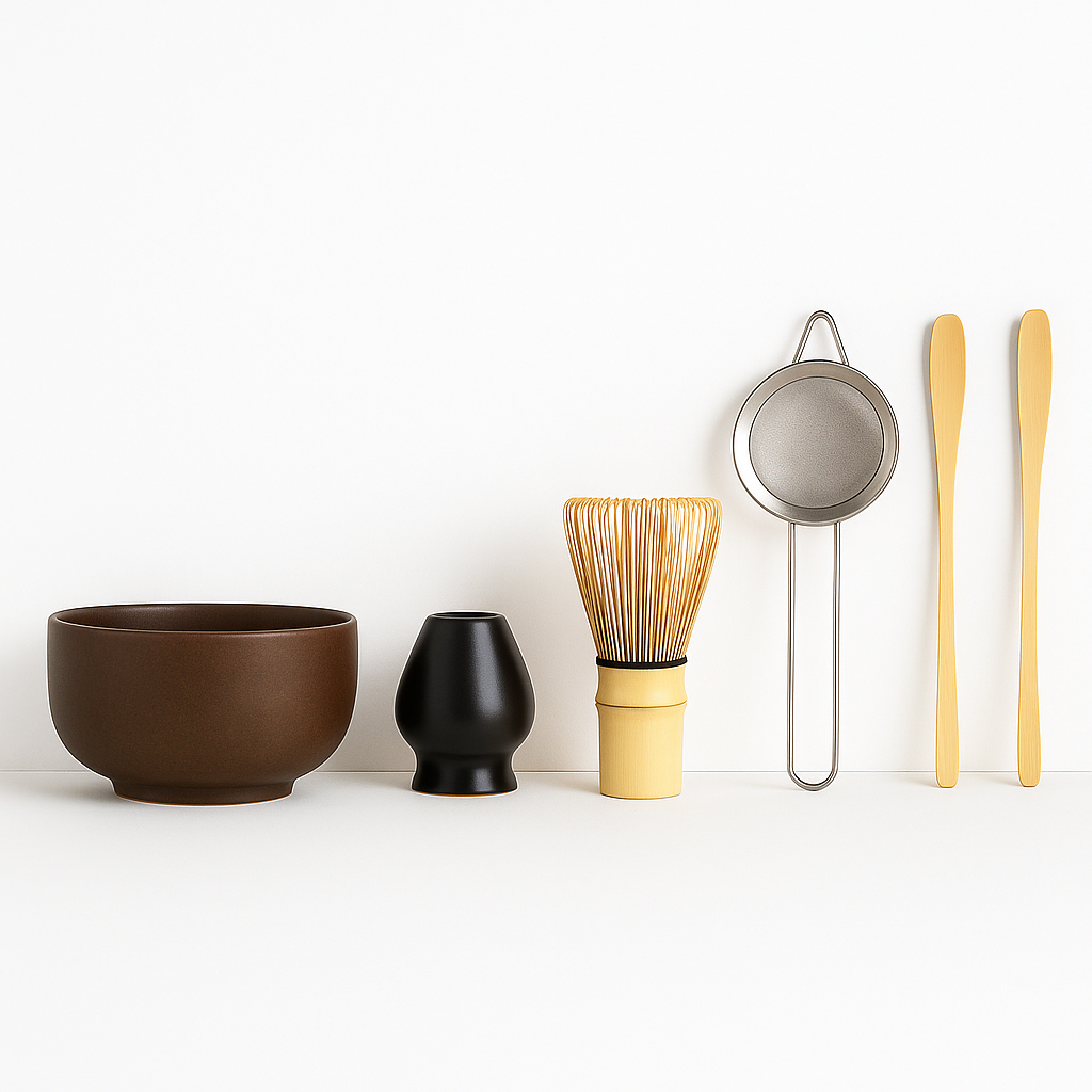 The Japandi Matcha Set – 6 Tools for a Peaceful Tea Ritual