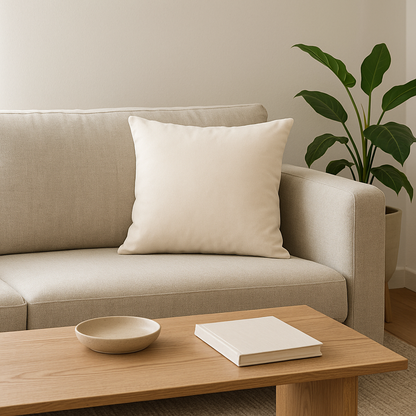 Velvet Cushion Cover 40x40 – Japandi Style