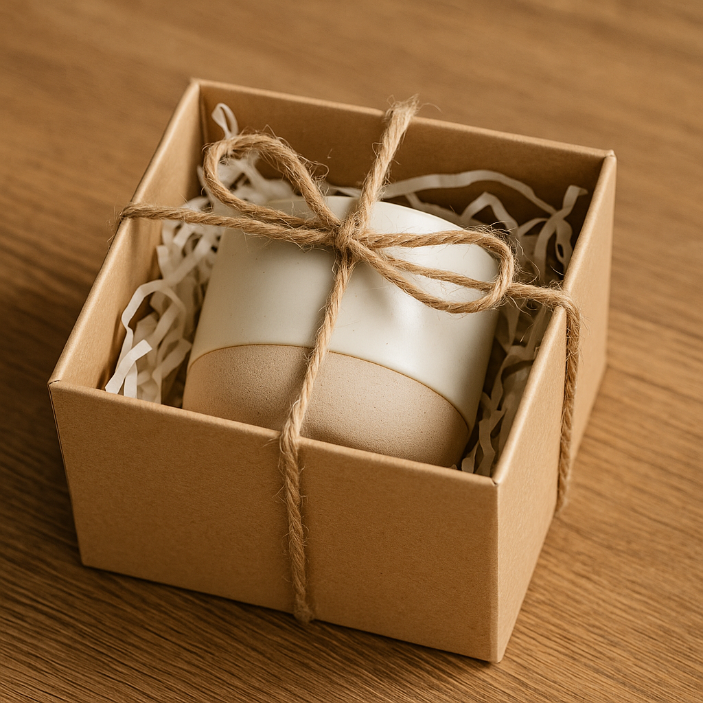 Japandi Ceramic Coffee Mug — Minimalist & Handmade